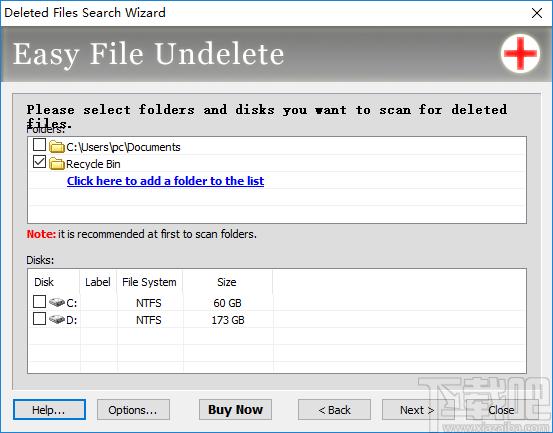 Easy File Undelete下载,删除文件恢复软件,数据恢复,文件恢复